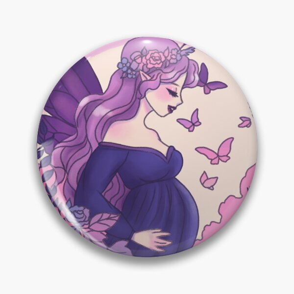 Item preview, Maternity Pregnant Butterfly Fairy  designed and sold by Jenna Wing-Hu.