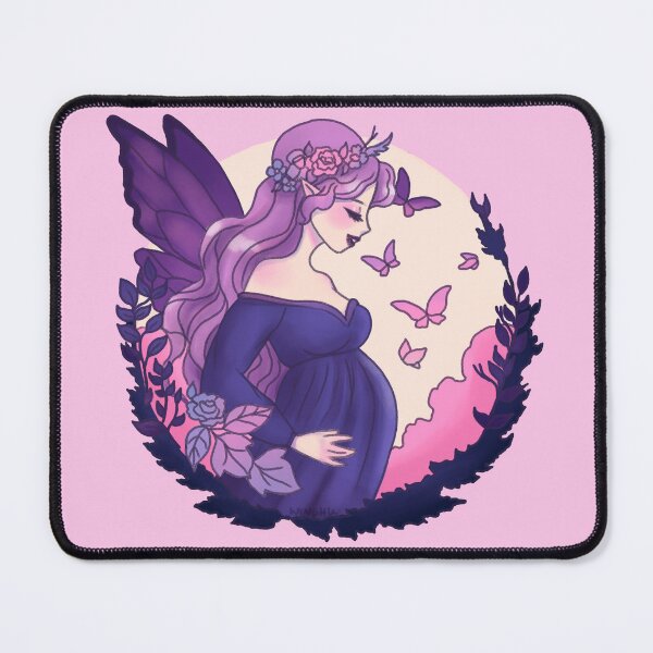 Item preview, Maternity Pregnant Butterfly Fairy  designed and sold by Jenna Wing-Hu.