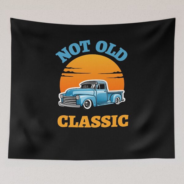 Item preview, Not Old But Classic Vintage Sunset Truck Design designed and sold by SimpliText.