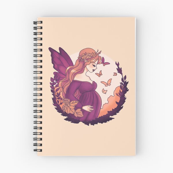 Item preview, Maternity Pregnant Butterfly Fairy Orange designed and sold by Jenna Wing-Hu.