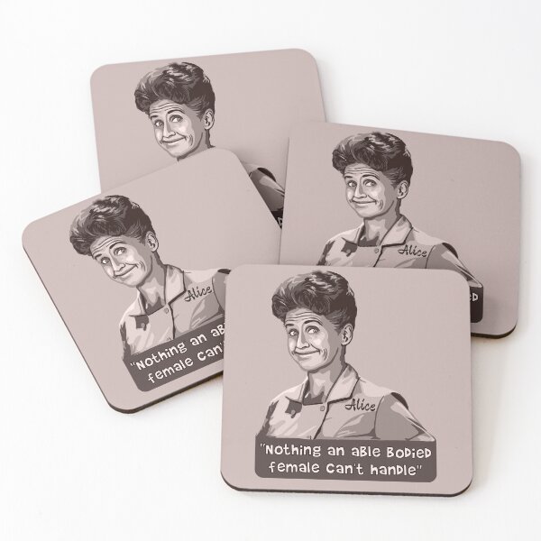 Item preview, Alice Portrait and Quote designed and sold by Unhinged Heather.