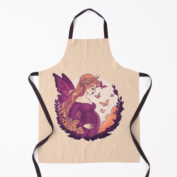 Item preview, Maternity Pregnant Butterfly Fairy Orange designed and sold by Jenna Wing-Hu.