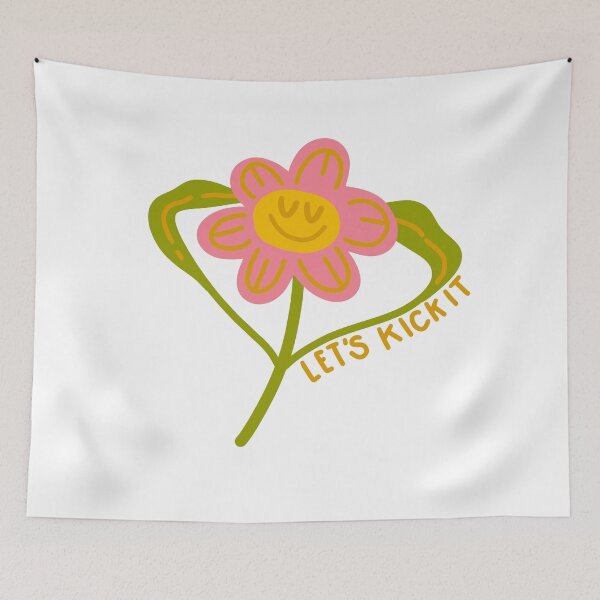 Item preview, Let's Kick It Flower designed and sold by GraceMakes03.