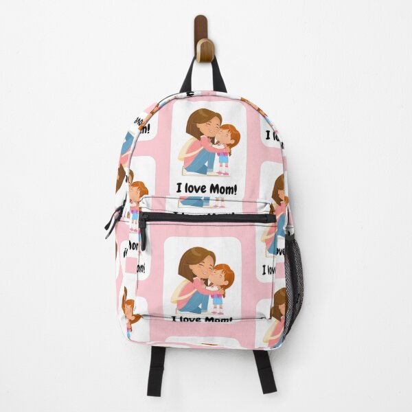 Artikelvorschau, Ich liebe Mama! - Braunes Haar Mädchen entworfen und verkauft von 743Designs.