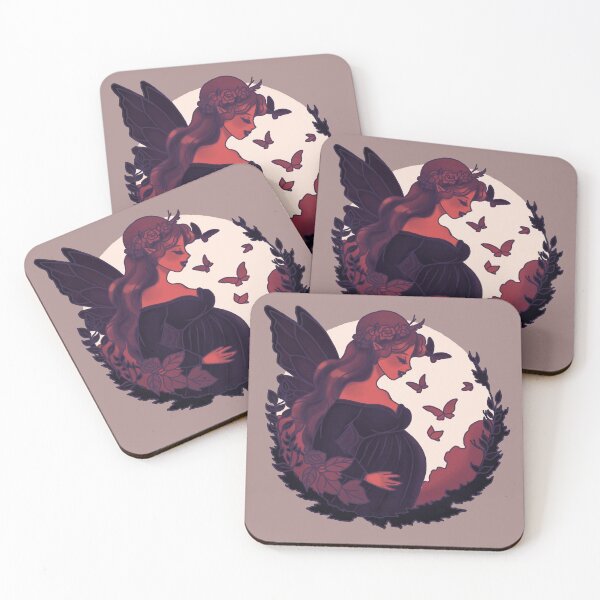 Item preview, Maternity Pregnant Butterfly Fairy Red designed and sold by Jenna Wing-Hu.
