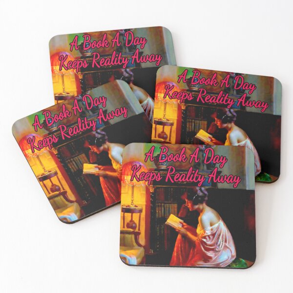 Item preview, A Book A Day Keeps Reality Away, A Favorite book by Delphin Enjolras  designed and sold by KellysComColors.