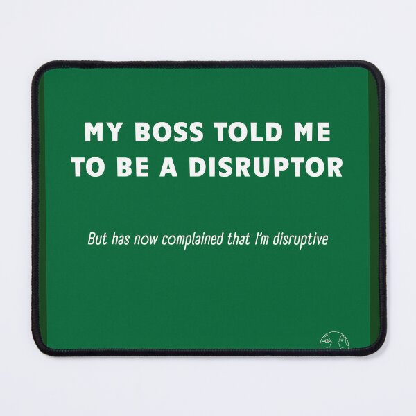 Item preview, Disruptor Disruptive Coworker Funny Coaster designed and sold by Incognito Design.