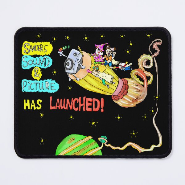 Item preview, Sanders Sound & Picture Has Launched! designed and sold by SandersSP-Merch.
