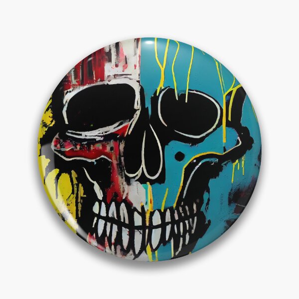 Item preview, Skull Graffiti Abstract Symphony - Neo Expressionism Graffiti Fusion Artwork designed and sold by ZickDezine.
