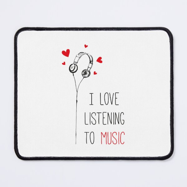 Item preview, I love listening to music designed and sold by dcreagraph.