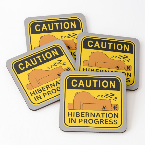 Item preview, Caution Hibernation designed and sold by AMERICANCHEEZ.