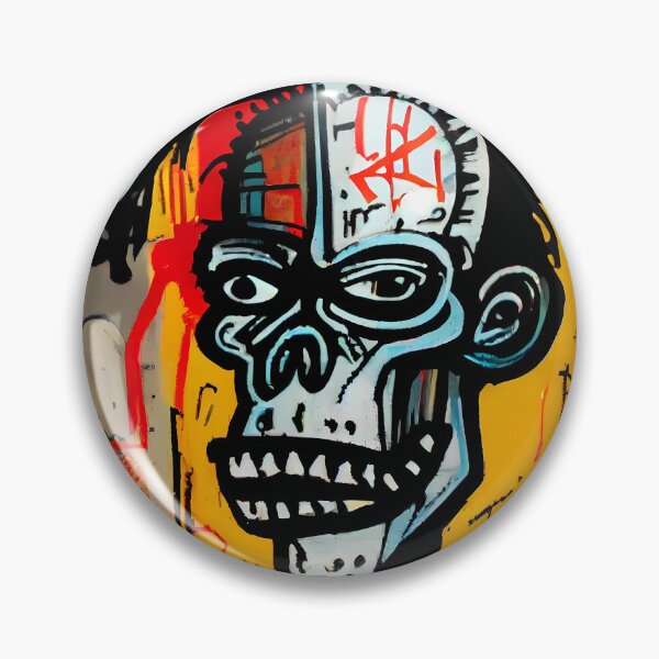 Item preview,  Skull Graffiti Abstract Symphony - Neo Expressionism Graffiti Fusion Artwork designed and sold by ZickDezine.