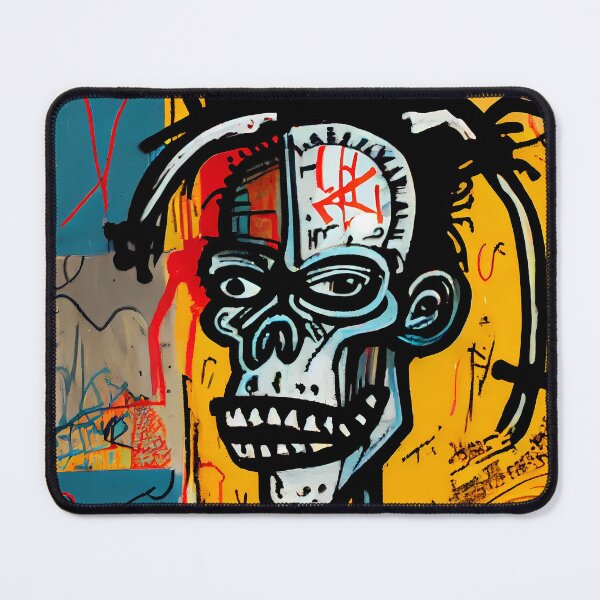 Item preview,  Skull Graffiti Abstract Symphony - Neo Expressionism Graffiti Fusion Artwork designed and sold by ZickDezine.