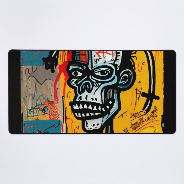 Item preview,  Skull Graffiti Abstract Symphony - Neo Expressionism Graffiti Fusion Artwork designed and sold by ZickDezine.