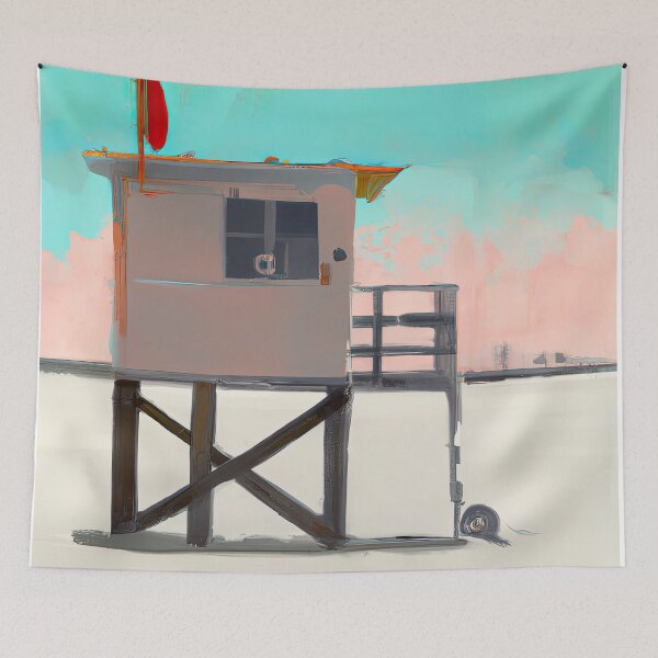 Item preview, Seaside Magic: AI-Made  for Your Home designed and sold by ArtPrintsAi.