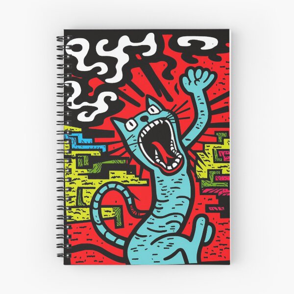 Item preview, Crazy wack cat designed and sold by NxtGenArt.