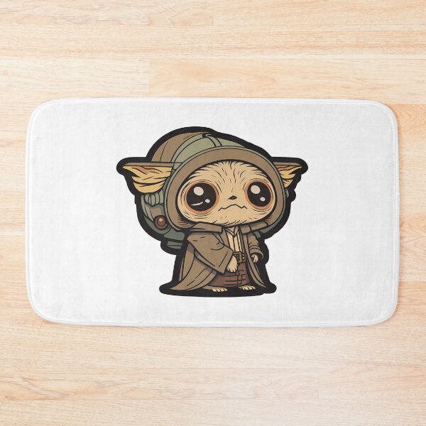 Item preview, Cute Big Eyed Hooded Forest Druid designed and sold by Stepultura.