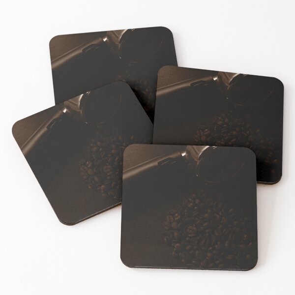 Item preview, Dark roast coffee beans espresso sieve designed and sold by eddiebarronshop.
