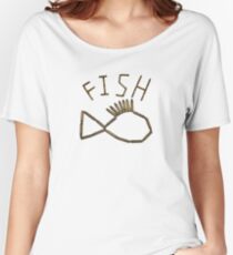 Bullet Shell Fish Women's Relaxed Fit T-Shirt