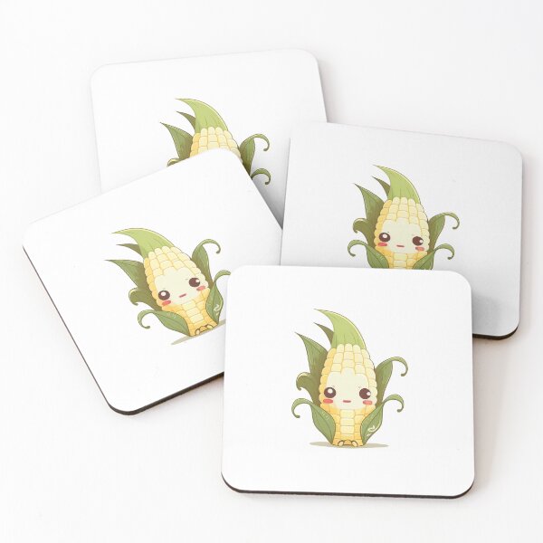 Item preview, Cute chibi kawaii corn designed and sold by ChibiInstant.