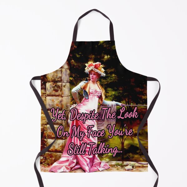 Item preview, Yet, Despite the look on my Face You’re still Talking, In the Garden by Frederic Soulacroix designed and sold by KellysComColors.