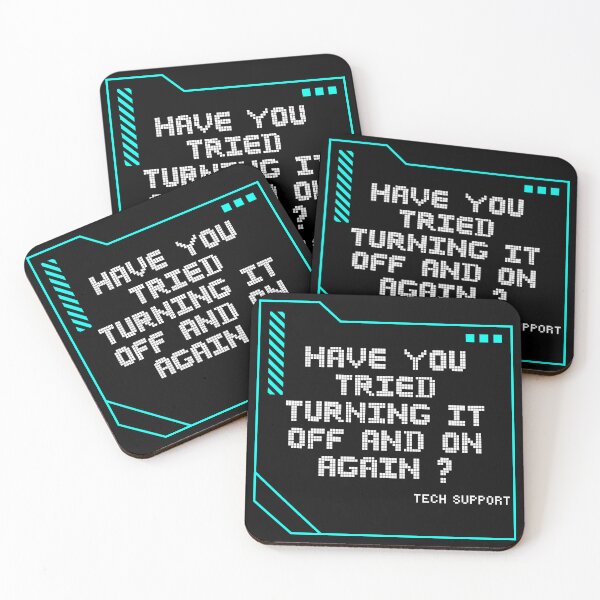 Item preview, Have You Tried Turning It Off And On Again ? designed and sold by funkycoolshirts.