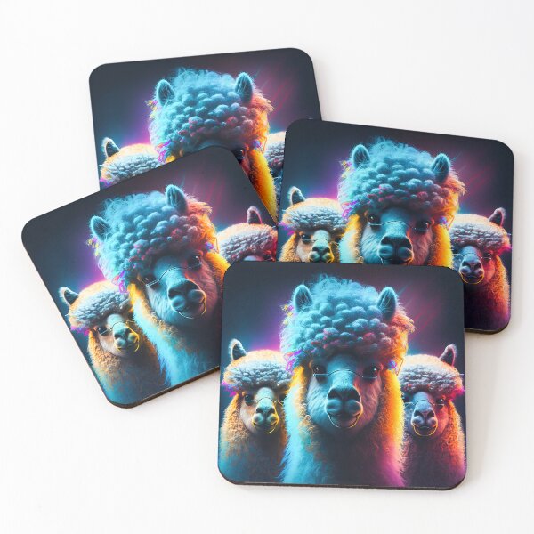Artikelvorschau, Three Cool Alpacas _ Alpacalypse #3 entworfen und verkauft von Artistic Pandas.