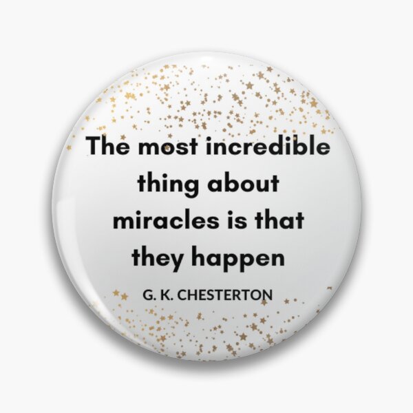 Item preview, G. K. Chesterton Quote designed and sold by Saltarc.