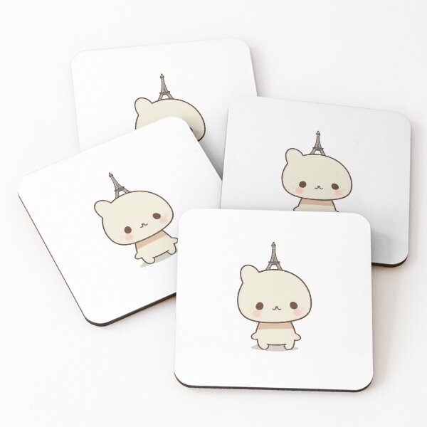Item preview, Cute chibi kawaii eiffel tower character designed and sold by ChibiInstant.