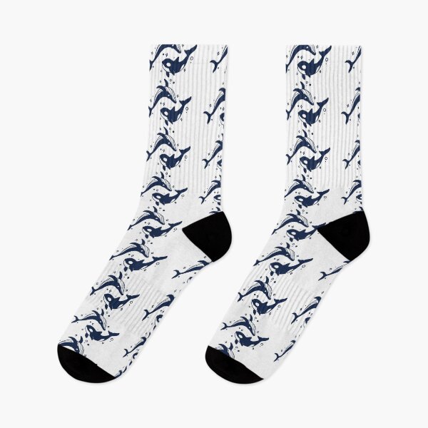 Item preview, Orca y Ballena - Edición Coloreada designed and sold by barkandwooffle.