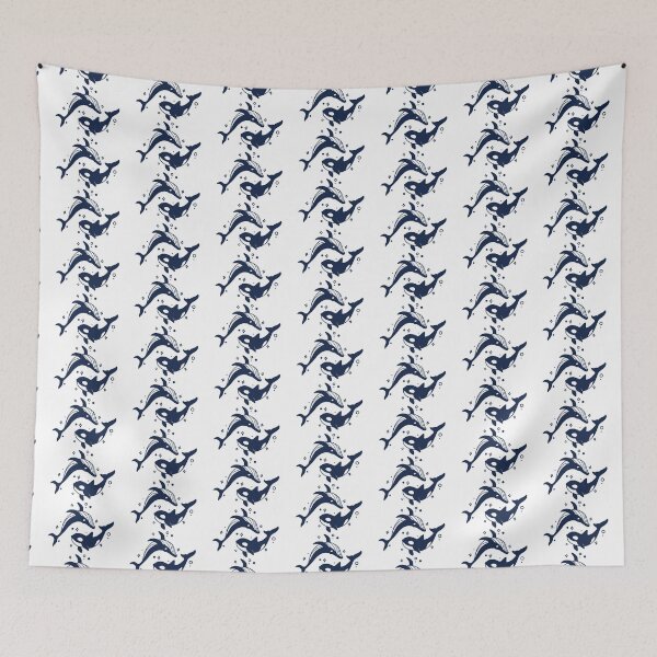 Item preview, Orca y Ballena - Edición Coloreada designed and sold by barkandwooffle.