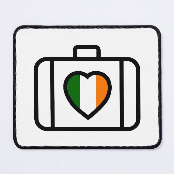 Item preview, U2 Inspired Large Tri Heart Suitcase designed and sold by suzieU2.