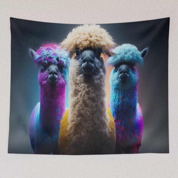 Item preview, Three Cool Alpacas _ Alpacalypse #7 designed and sold by Artistic Pandas.