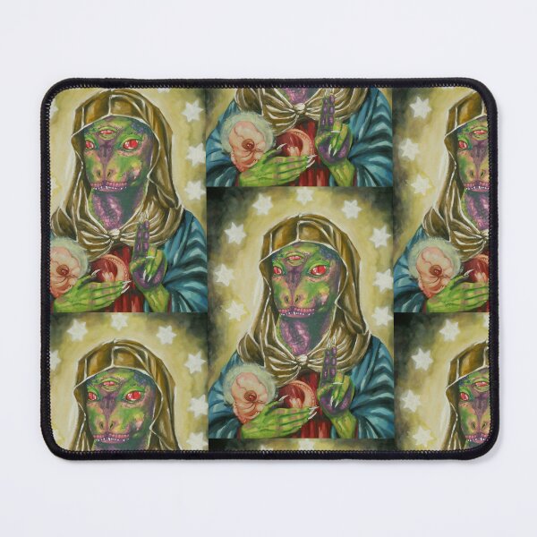 Item preview, Blessed Reptilian Virgin and Child designed and sold by HiddenStash.