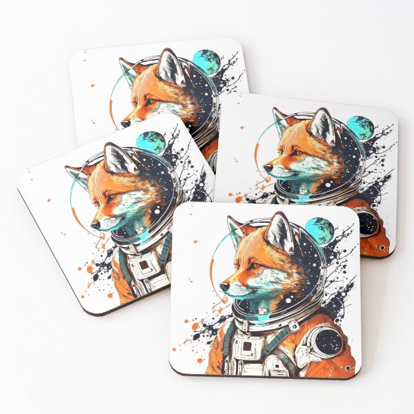 Item preview, Astronaut Fox designed and sold by Fahmi Muhamad Naser.