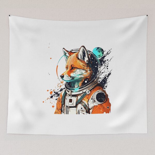 Item preview, Astronaut Fox designed and sold by Fahmi Muhamad Naser.