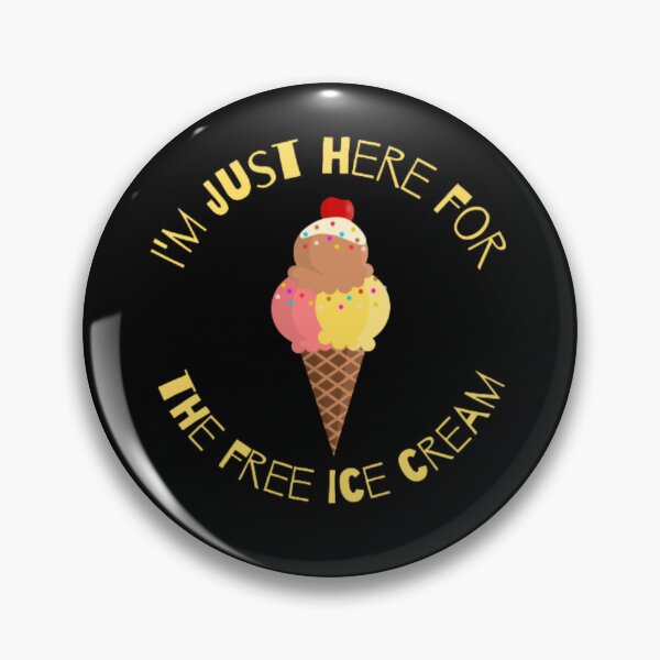 Item preview, I'm just here for the free ice cream designed and sold by TeePassion.
