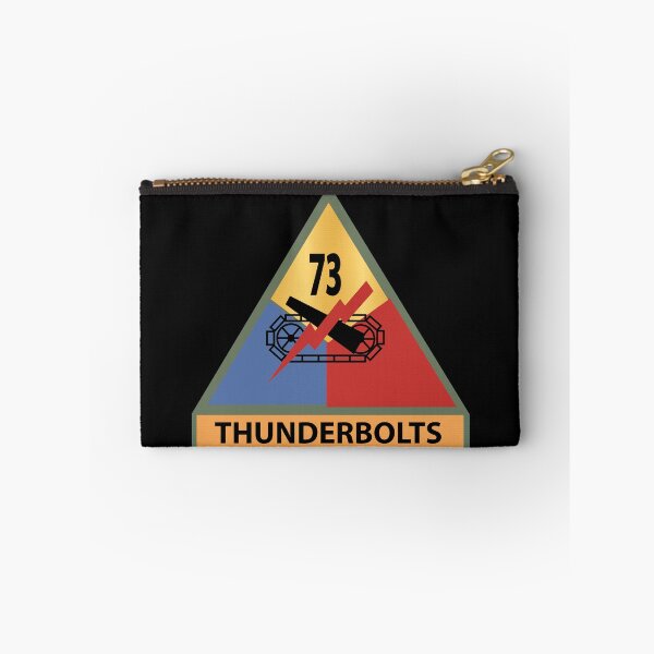 Item preview, Army - 73rd Tank Battalion -Thunderbolts w SSI Name Tape X 300 designed and sold by Military Insignia Products.