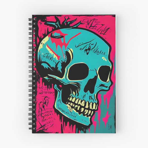 Item preview, Skull Graffiti Abstract Symphony - Neo Expressionism Graffiti Fusion Artwork designed and sold by ZickDezine.