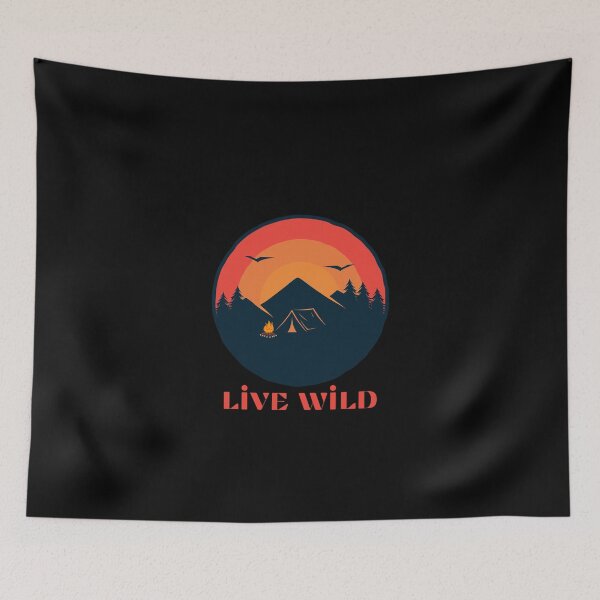 Item preview, live wild designed and sold by hamooood.