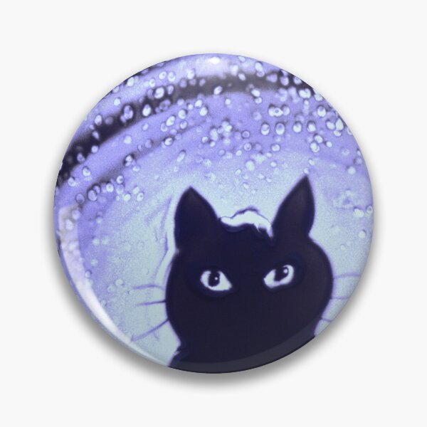 Item preview, Snow Cat Sand Art Blue designed and sold by sandexperiment.