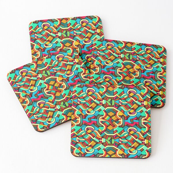 Item preview, Psychedelic Retro Pattern designed and sold by TheJadeCat.