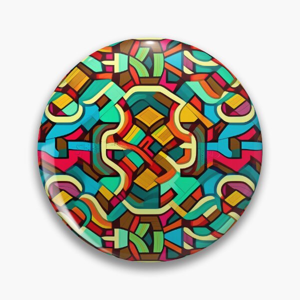 Item preview, Psychedelic Retro Pattern designed and sold by TheJadeCat.