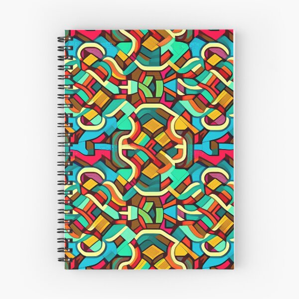 Item preview, Psychedelic Retro Pattern designed and sold by TheJadeCat.