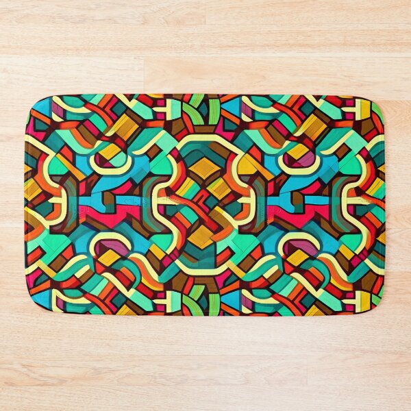 Item preview, Psychedelic Retro Pattern designed and sold by TheJadeCat.