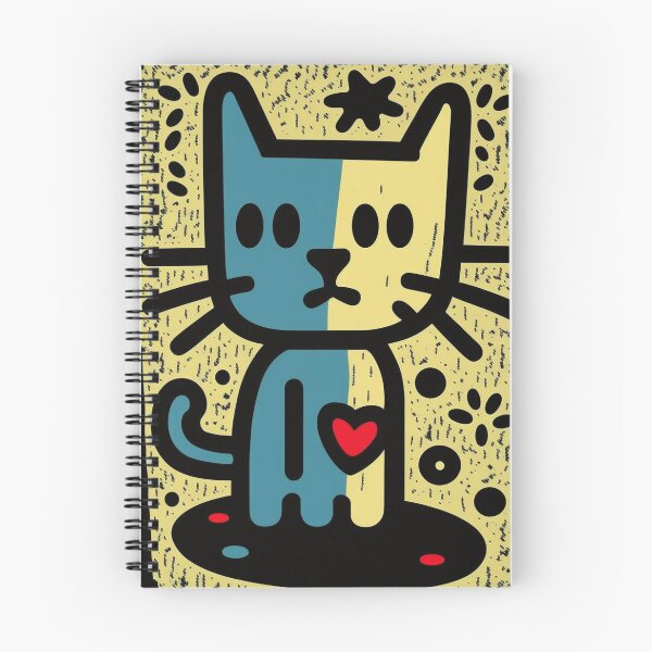 Item preview, Wack cat (but CUTE!) designed and sold by NxtGenArt.