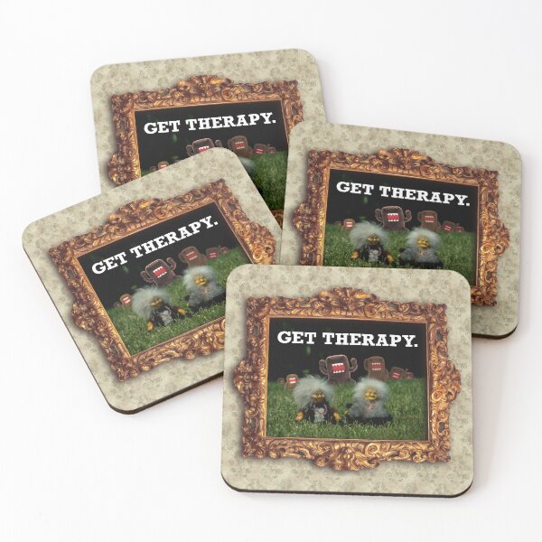 Item preview, Get Therapy Monsters Framed designed and sold by GatorDesign.