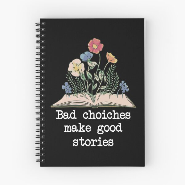 Item preview, Floral Book Decision Making Quote MBA designed and sold by MrEddie10.
