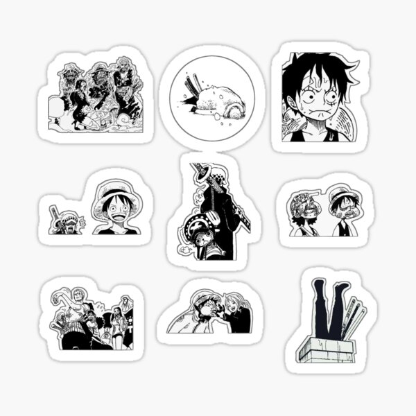 One Piece Pack Sticker