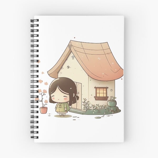 Item preview, Japanese house cute kawaii chibi designed and sold by ChibiInstant.
